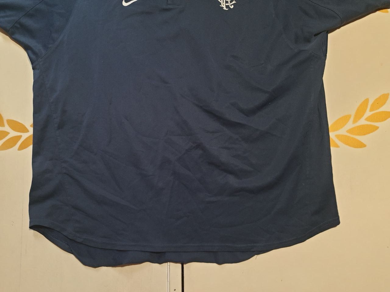 Nike Nike Glasgow Rangers Training Polo Shirt 2001-2002 Size US XXL / EU 58 / 5 - 5 Thumbnail