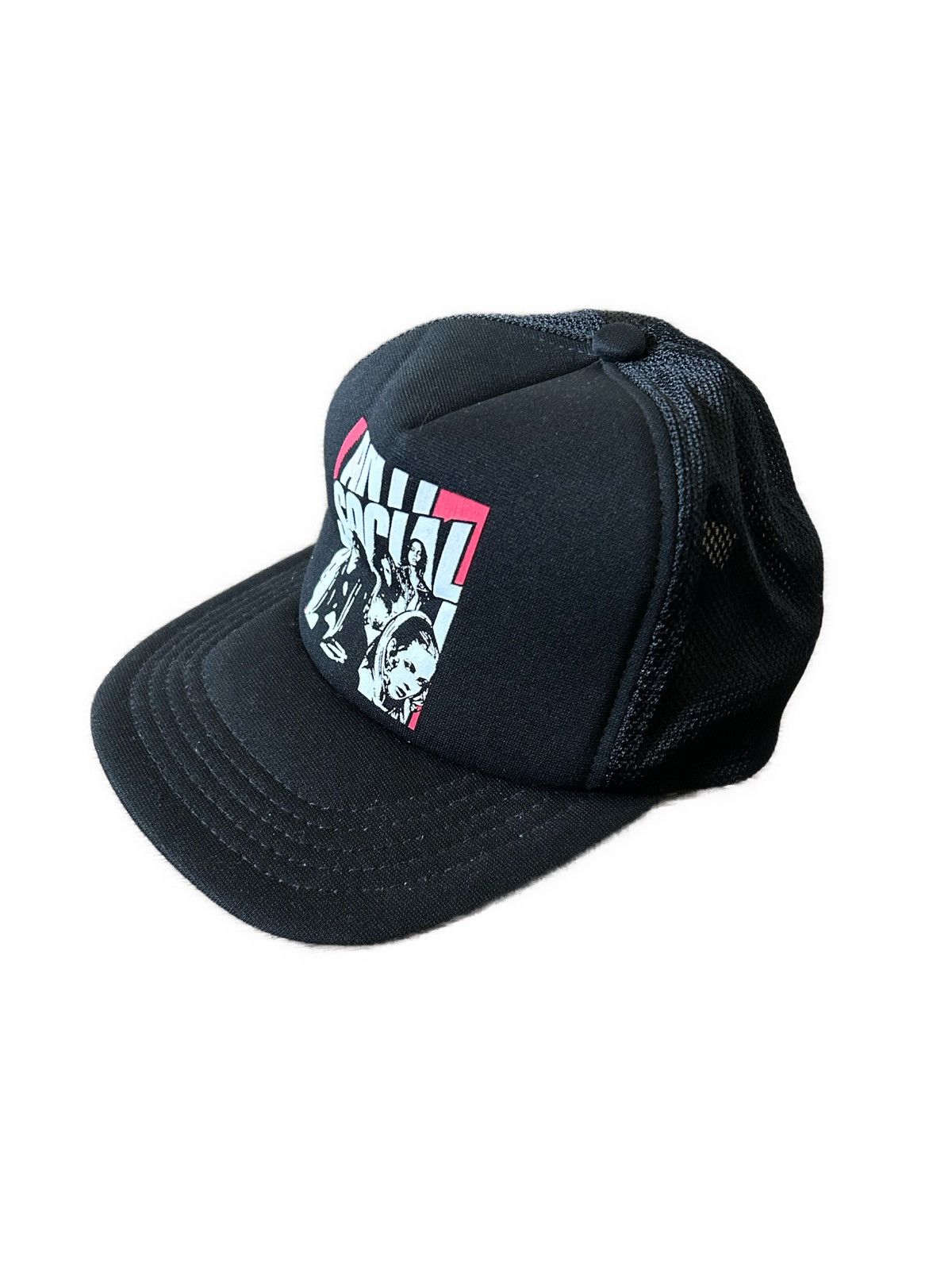 Hysteric Glamour Hysteric Glamour Anti Social Trucker Hat Size ONE SIZE - 2 Thumbnail
