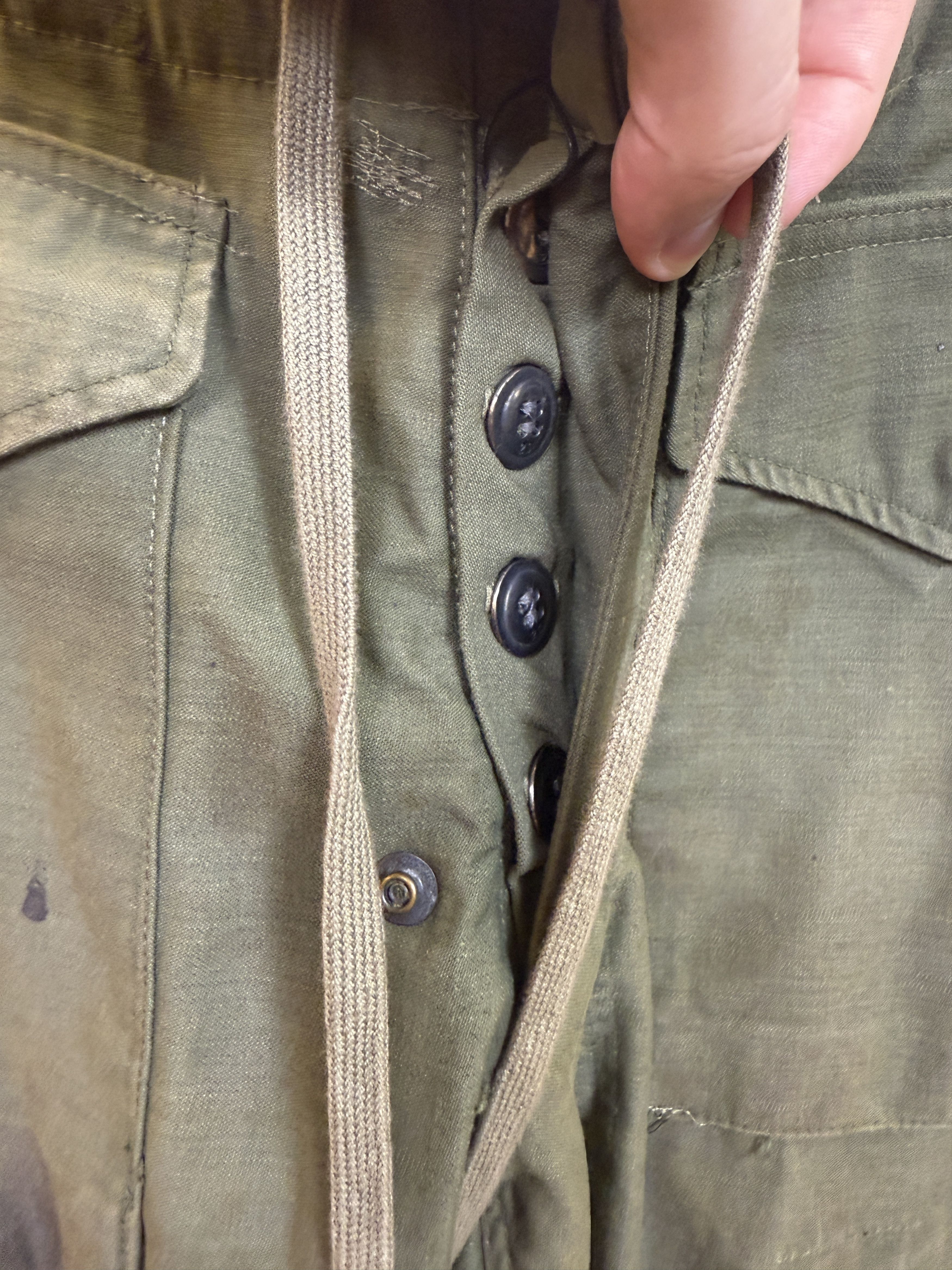 Greg Lauren $1200 Greg Lauren Army Jacket Tux Cargo Pants Size US 34 / EU 50 - 13 Thumbnail