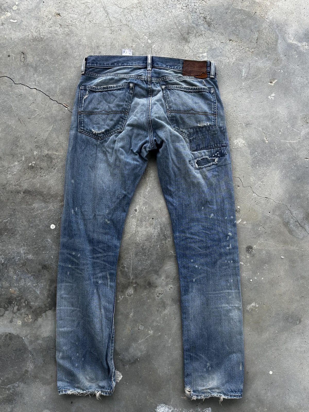 Ralph Lauren Ralph Lauren Distressed Denim Jeans Size US 36 / EU 52 - 2 Thumbnail