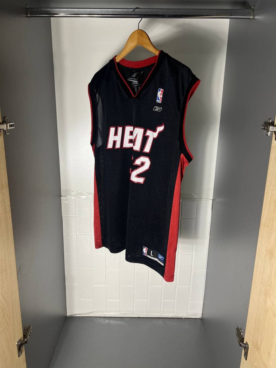 Reebok VINTAGE REEBOK MIAMI HEAT NBA O’NEAL BASKETBALL JERSEA Y2K Size US L / EU 52-54 / 3 - 5 Thumbnail