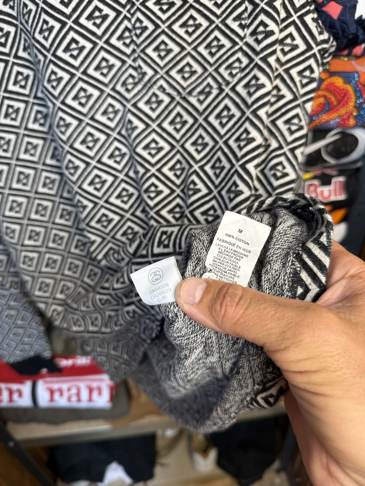 Other Stussy big-logo full monogram rare vintage sweatshirt Size M / US 6-8 / IT 42-44 - 9 Thumbnail