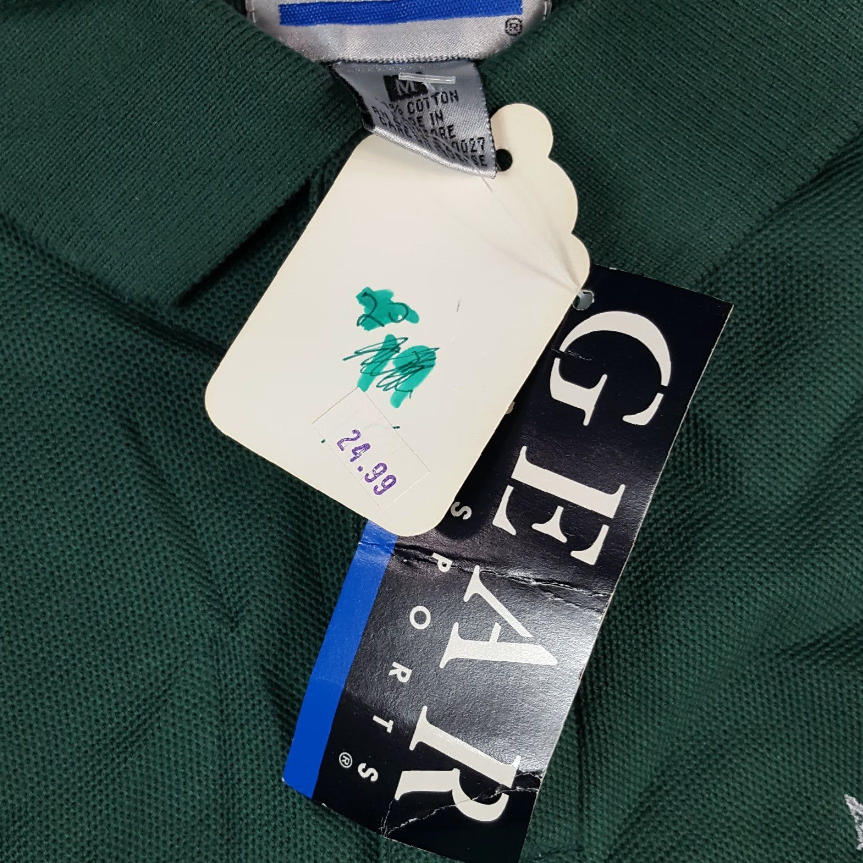Vintage VINTAGE Arizona Golf Polo Shield Logo Men's Size M Green Preppy Collar Shirt Size US M / EU 48-50 / 2 - 7 Thumbnail