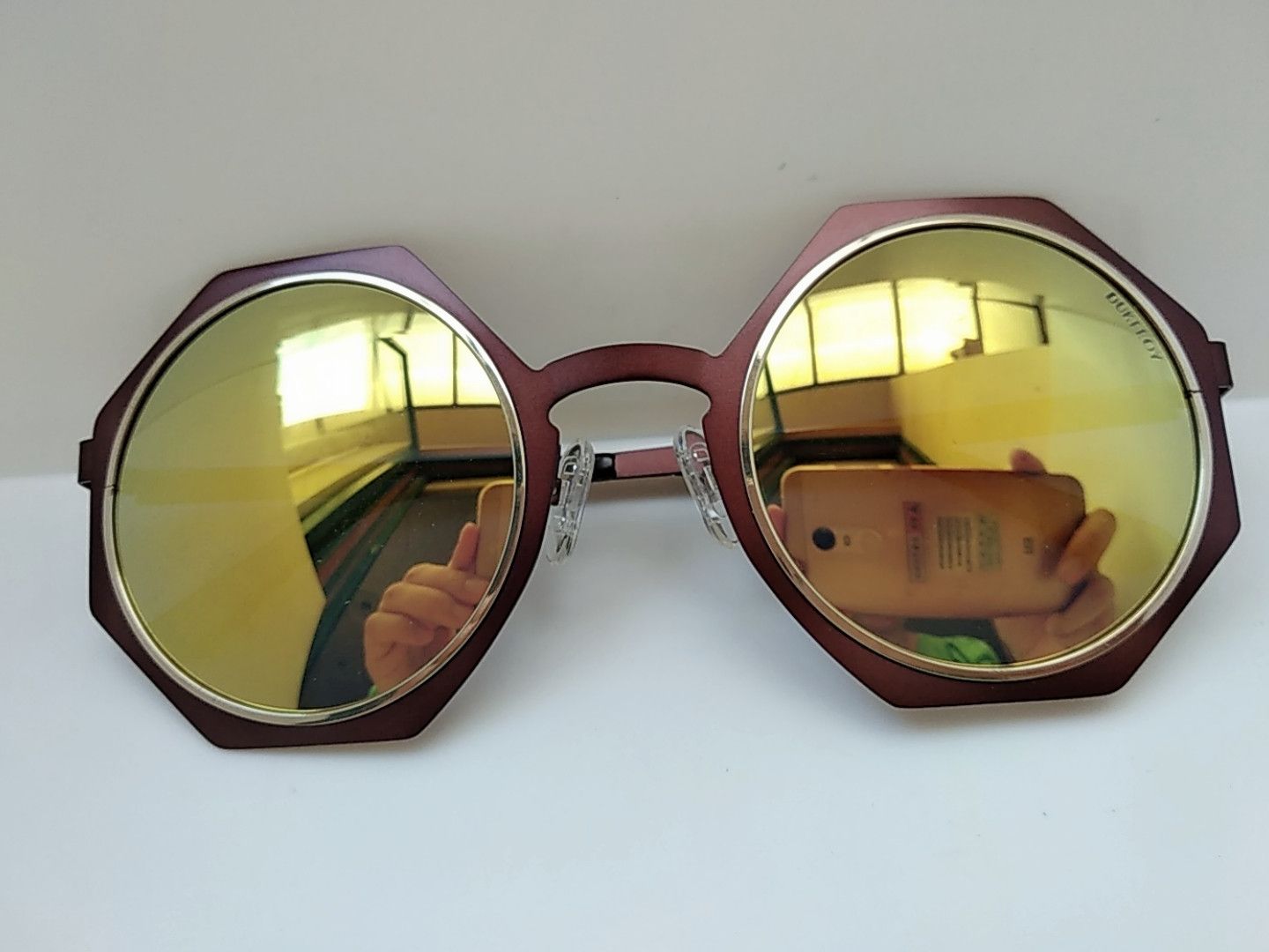 Other Dukeroy Round Titanium Sunglasses Frame GATSBY ARISTOCRAT Size ONE SIZE - 7 Thumbnail