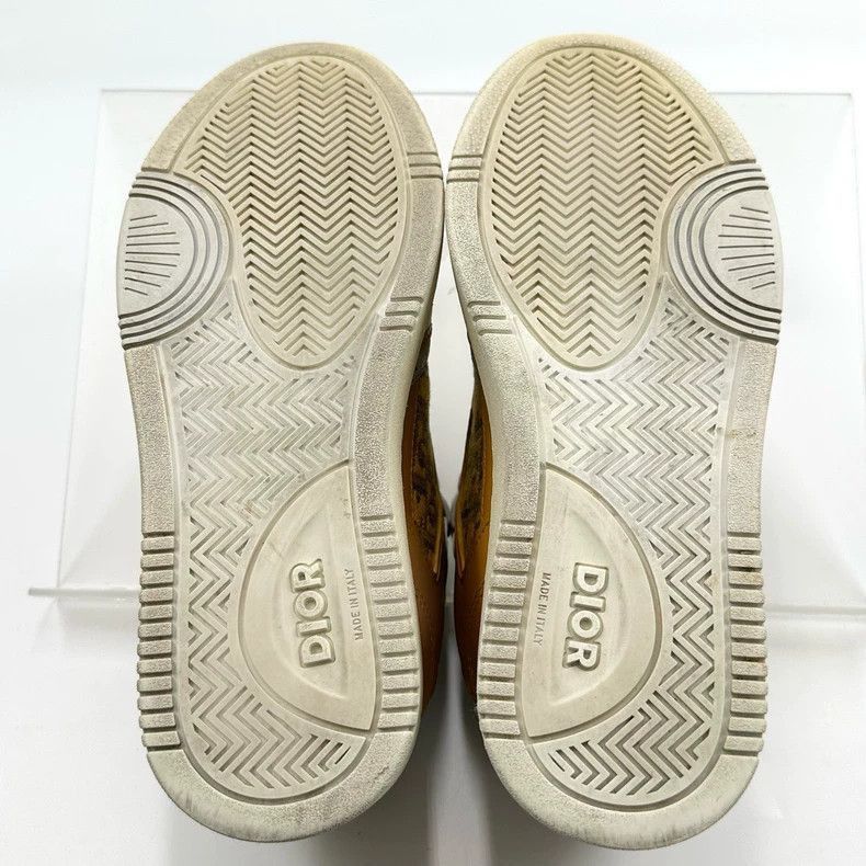 Dior Dior B27 White Yellow Sneakers Size 37-2506 Size US 6.5 / IT 36.5 - 8 Thumbnail