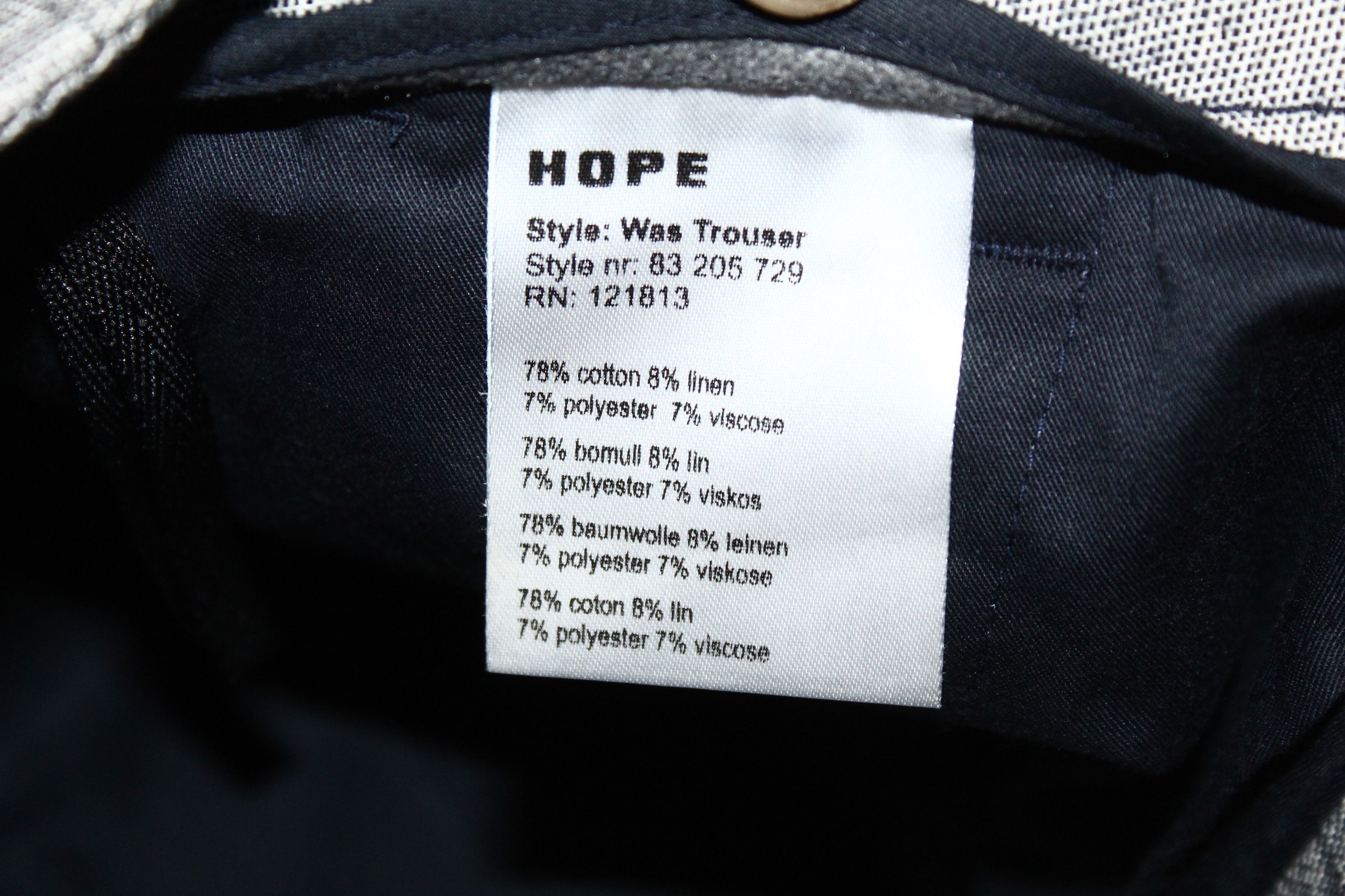 Hope Hope Sweden Was Trouser Marble Gray Cropped design Size US 28 / EU 44 - 9 Thumbnail