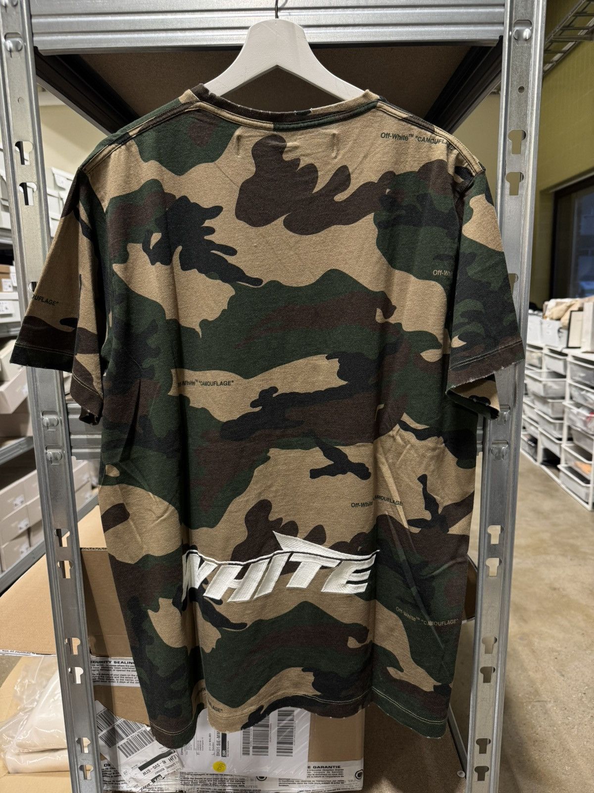 Off-White Off-White Camouflage Arrow T-Shirt NEW 500$ Size US L / EU 52-54 / 3 - 2 Thumbnail