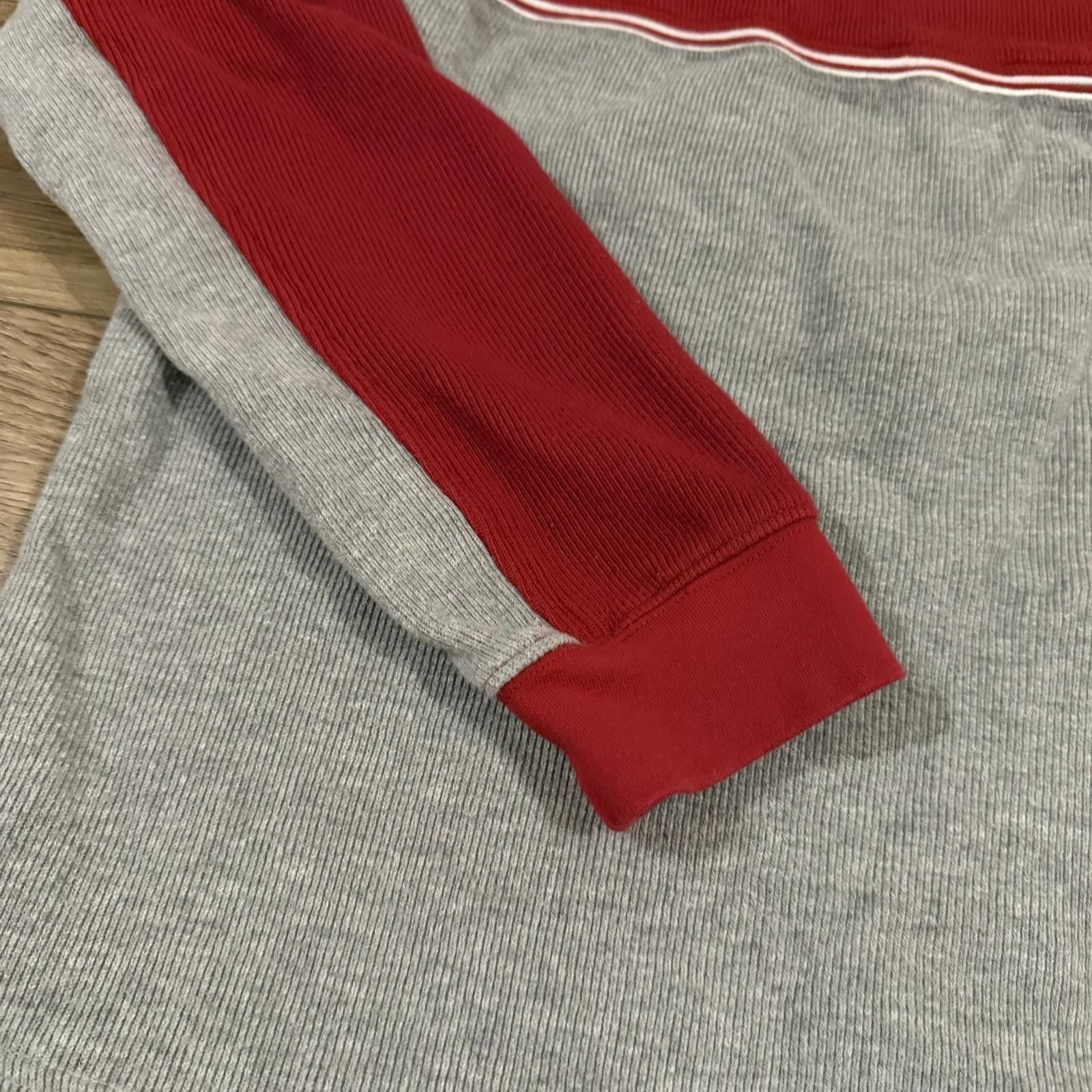 Other Vintage Point Zero Style Grey Red Pullover Sweater 90s Y2K Size US XL / EU 56 / 4 - 3 Thumbnail