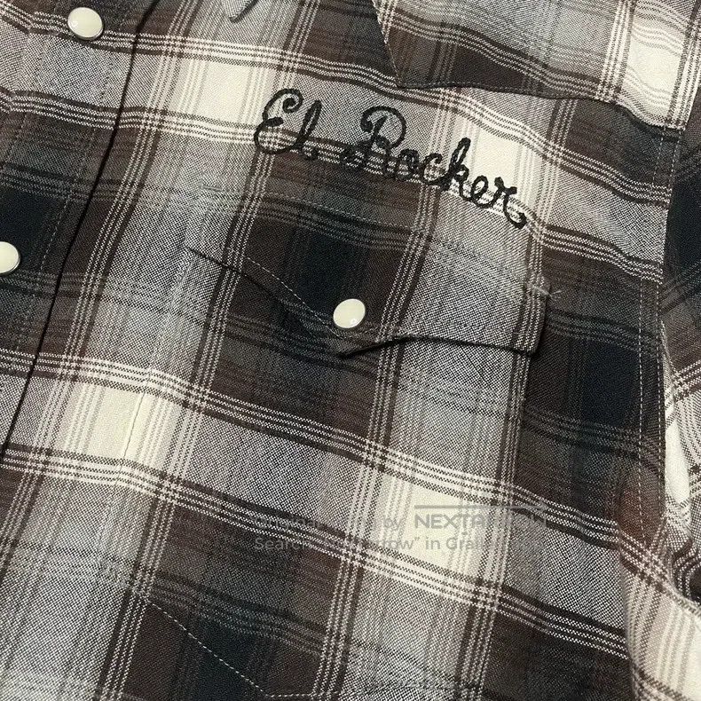 Wacko Maria Wacko Maria Vintage gradient plaid embroidered long-sleeve Size US M / EU 48-50 / 2 - 4 Thumbnail