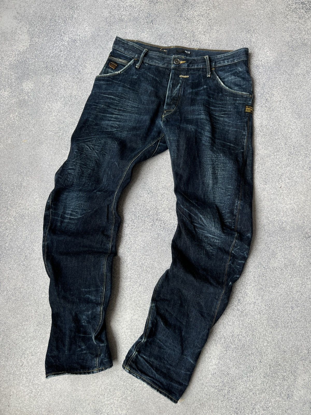 G-Star × Vintage Vintage G-Star Raw Denim Jeans Size US 33 - 3 Thumbnail