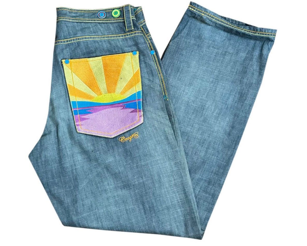 image of Vintage Coogi Bird Logo Jeans (Size 34 X 34) in Blue, Men's