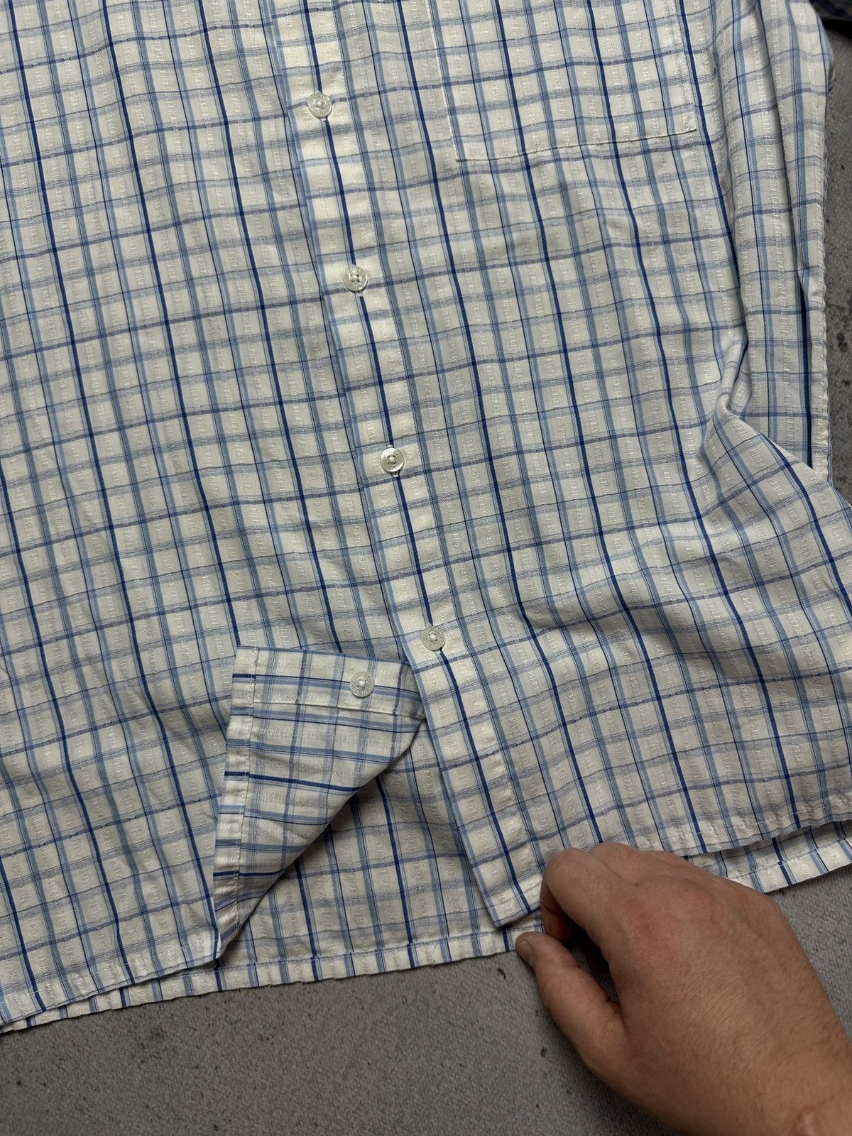 Yves Saint Laurent Lux YSL Shirt Cotton Yves Saint Laurent Summer Shirtsleeve Size US M / EU 48-50 / 2 - 9 Thumbnail