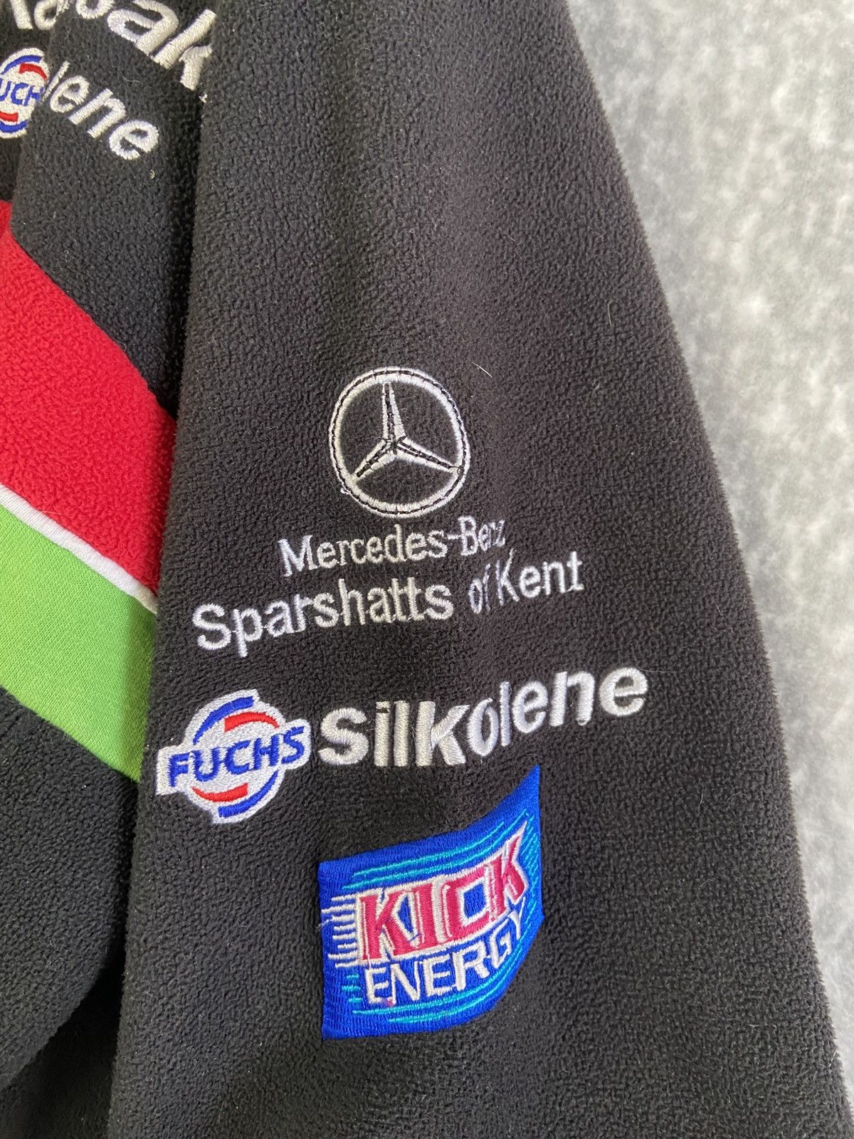 Other Vintage Kawasaki Rapid Solicitors Racing Fleese Jacket Size US S / EU 44-46 / 1 - 4 Thumbnail