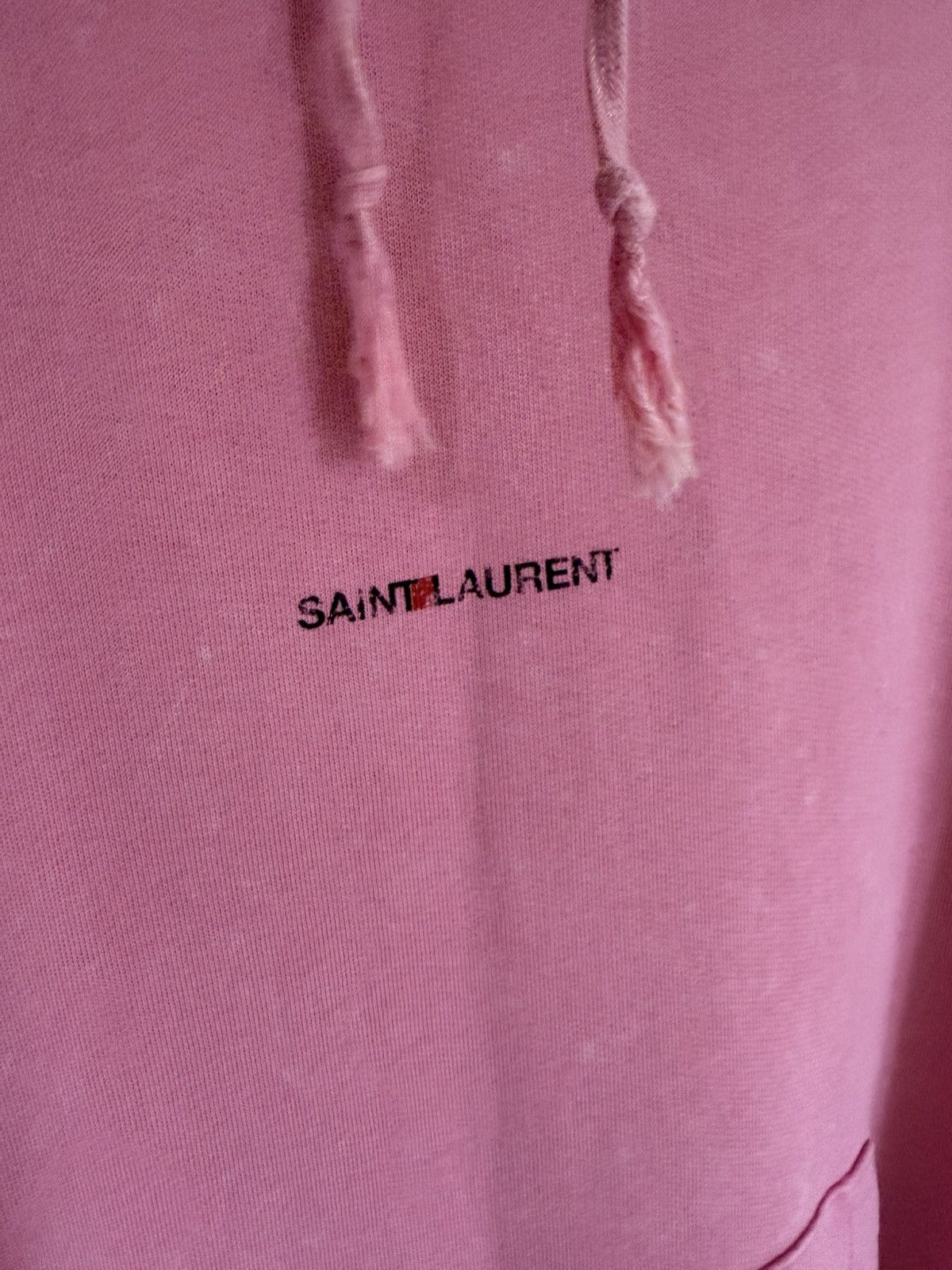 Saint Laurent Paris $990 Saint Laurent Rive Gauche logo hoodie rare XL grail Size US XL / EU 56 / 4 - 10 Thumbnail