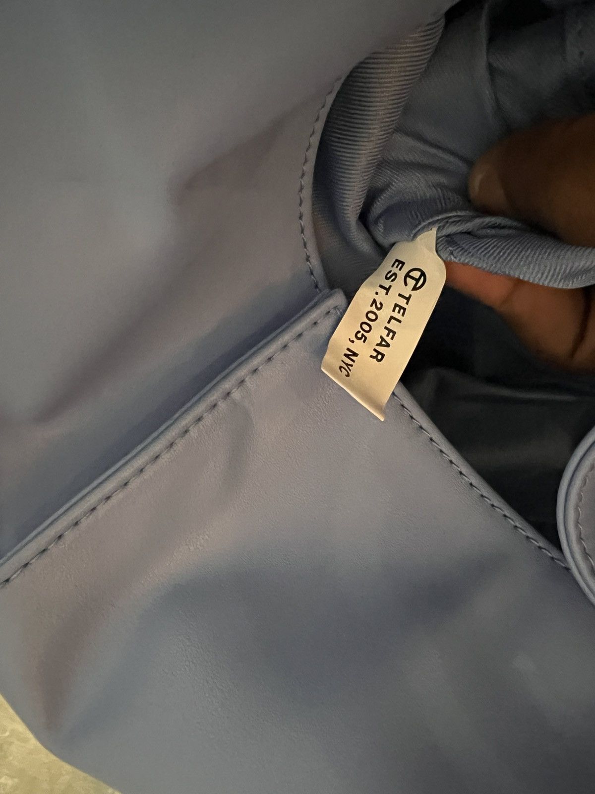 Telfar Telfar Shopping Bag Cerulean Size ONE SIZE - 8 Thumbnail