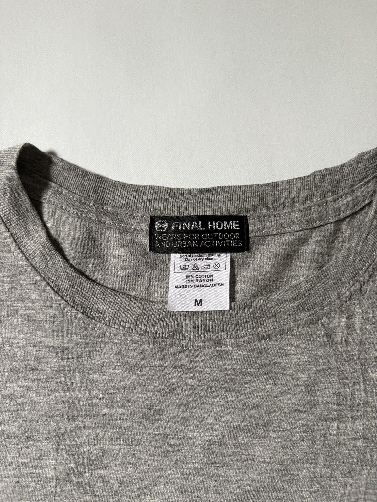 Final Home Final Home Gray Survival Tee Size US M / EU 48-50 / 2 - 2 Thumbnail