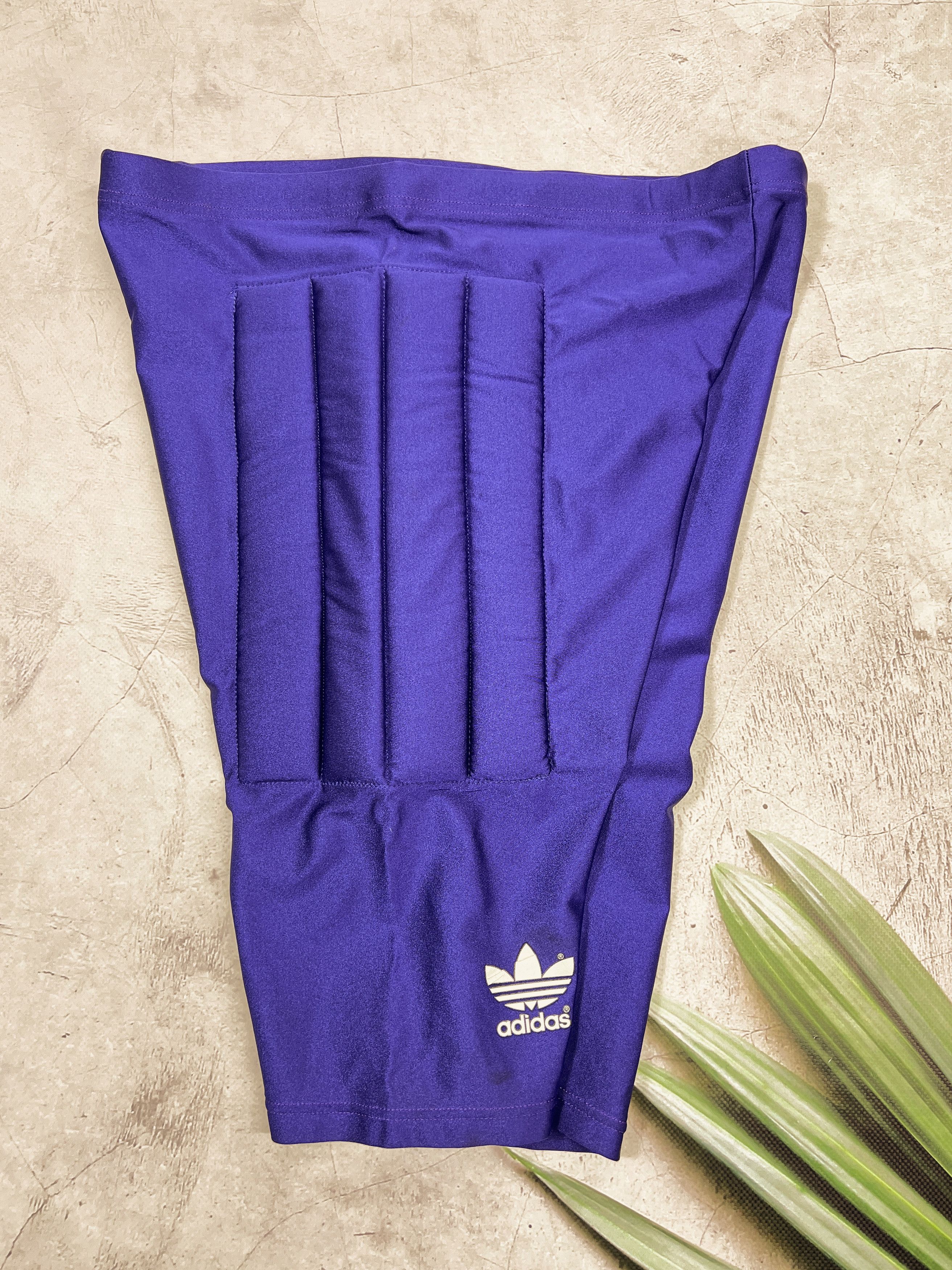 Adidas × Vintage Vintage 80s Tights Shorts Stretch YUGOSLAVIA Size US 32 / EU 48 - 5 Thumbnail