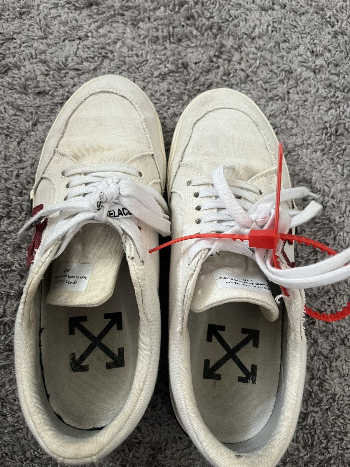 Off-White 2019 Off- White Vulc Low Size US 9 / EU 42 - 3 Thumbnail
