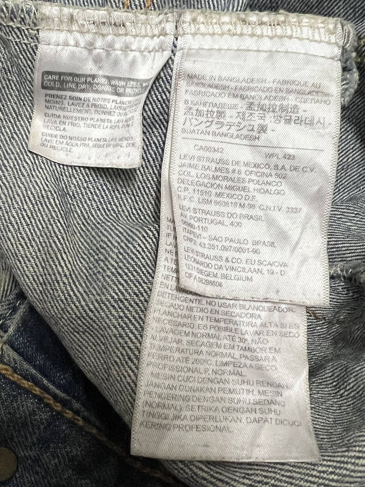 Levi's × Levi's Vintage Clothing × Punk and Yo Levi's vintage trucker denim with spikes punk rock Size US XL / EU 56 / 4 - 11 Thumbnail