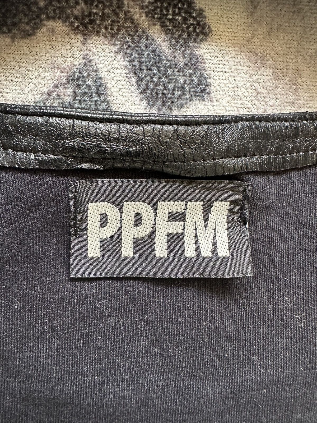 PPFM AW1998 PPFM waxed coated punk zipper sweater Size US M / EU 48-50 / 2 - 8 Thumbnail