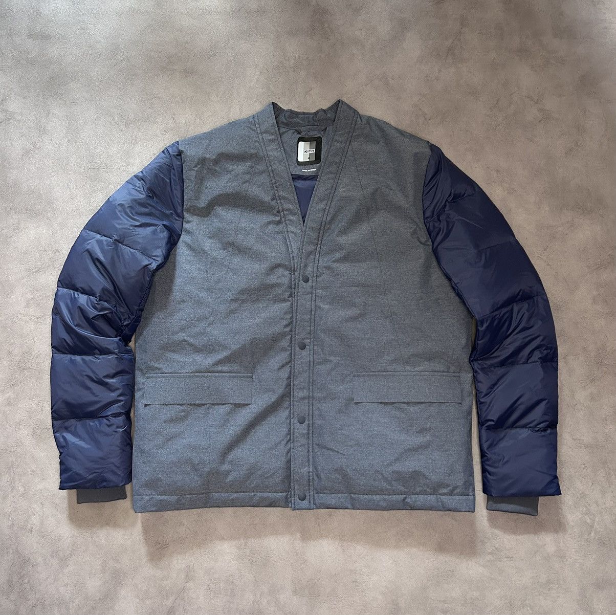 Kith KITH Men's Ericcon Tech Blazer Navy Melange Size:M Size US M / EU 48-50 / 2 - 1 Thumbnail