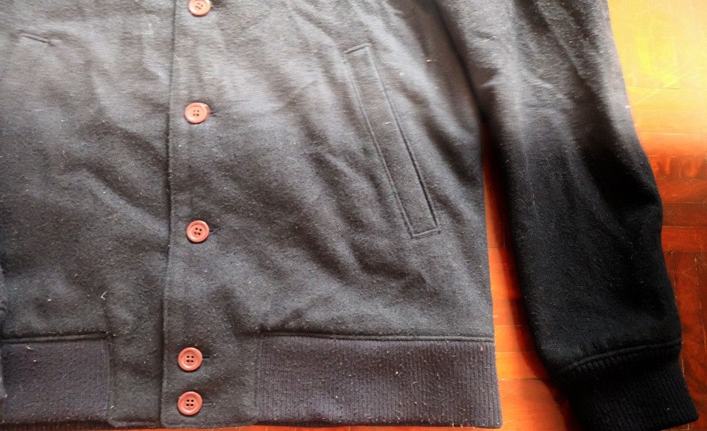 Japanese Brand Browny New York Wool Varsity Bomber Jacket Size US M / EU 48-50 / 2 - 7 Thumbnail