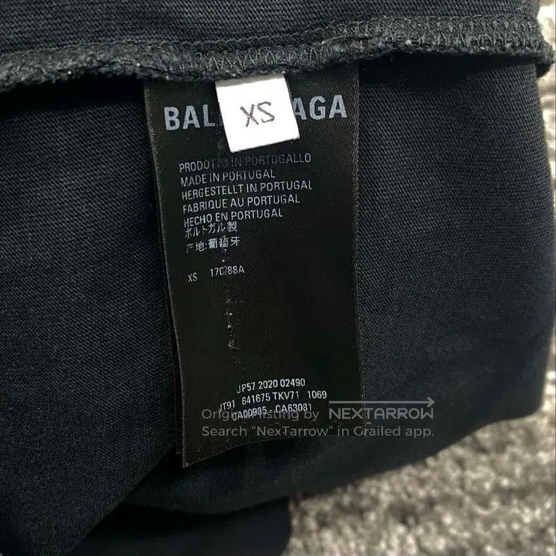 Balenciaga Balenciaga Double B Embroidered Logo Short Sleeve Size US XS / EU 42 / 0 - 5 Thumbnail