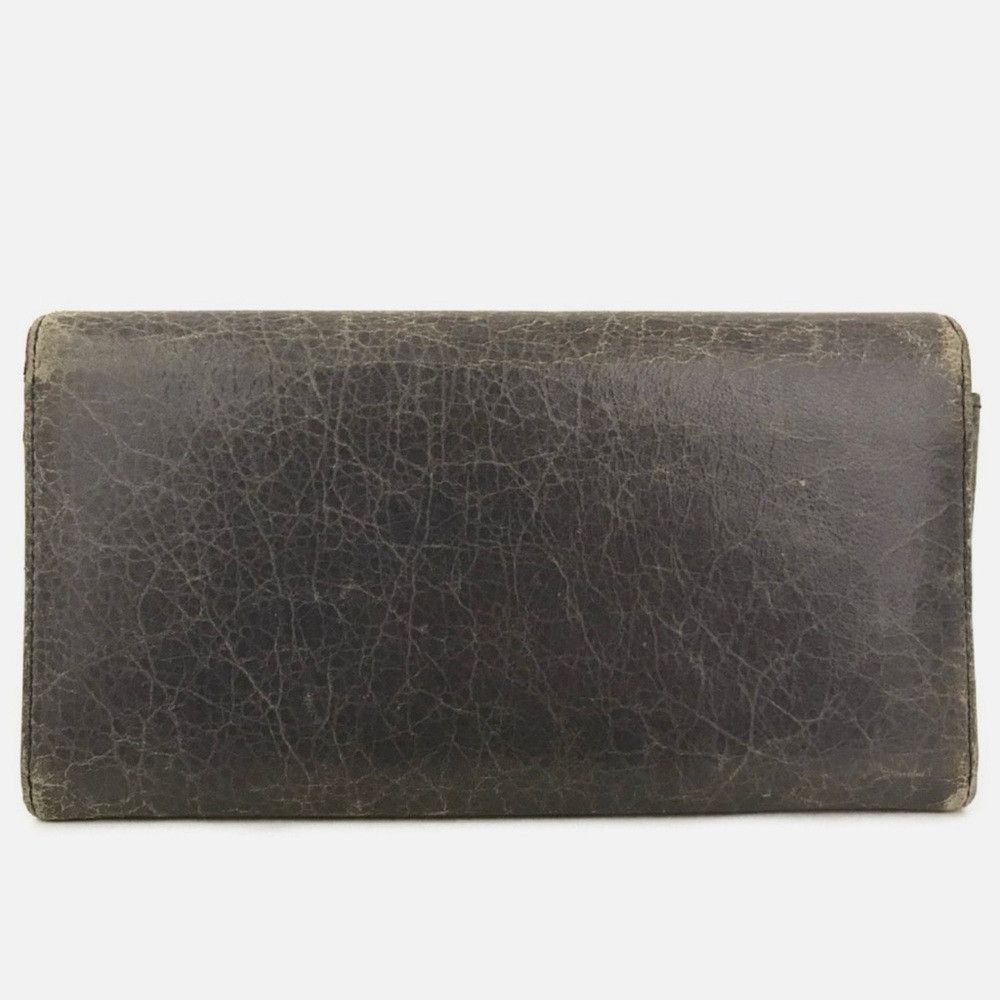 Balenciaga BALENCIAGA Classic Continental Leather Long Bifold Wallet E Size ONE SIZE - 4 Thumbnail