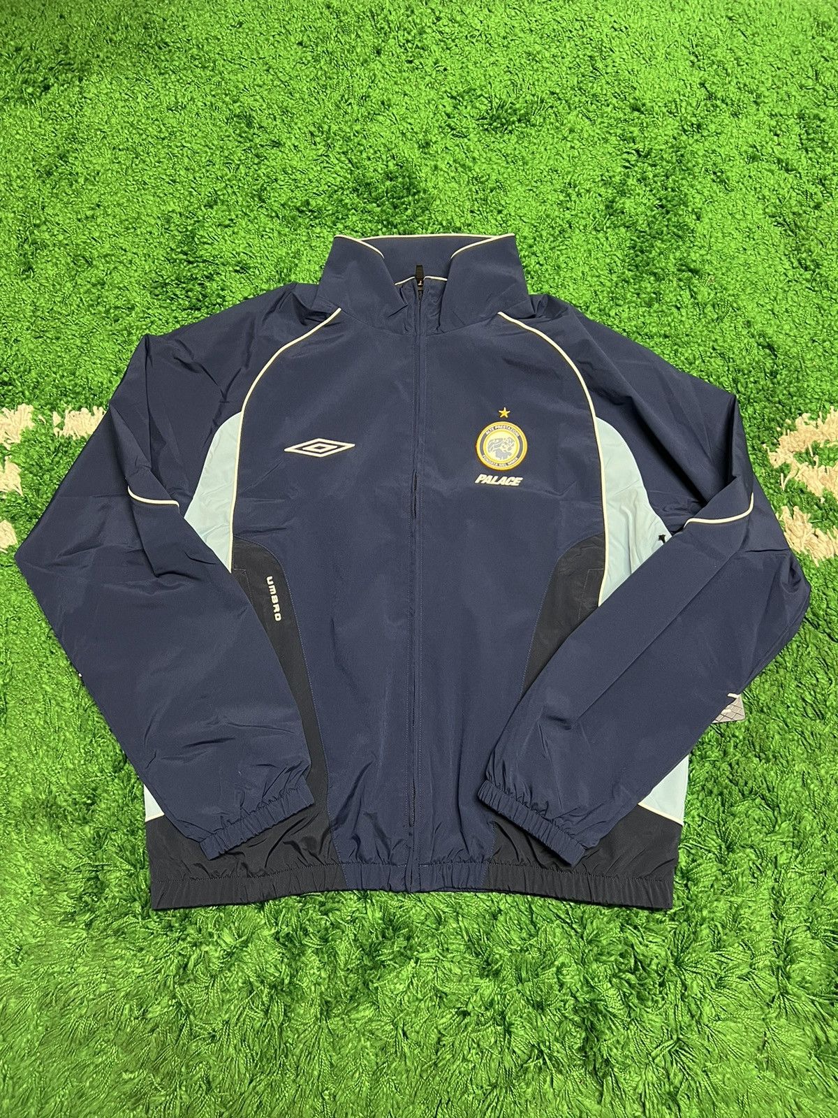 Palace Palace x Umbro Training Track Jacket (Navy) | Grailed