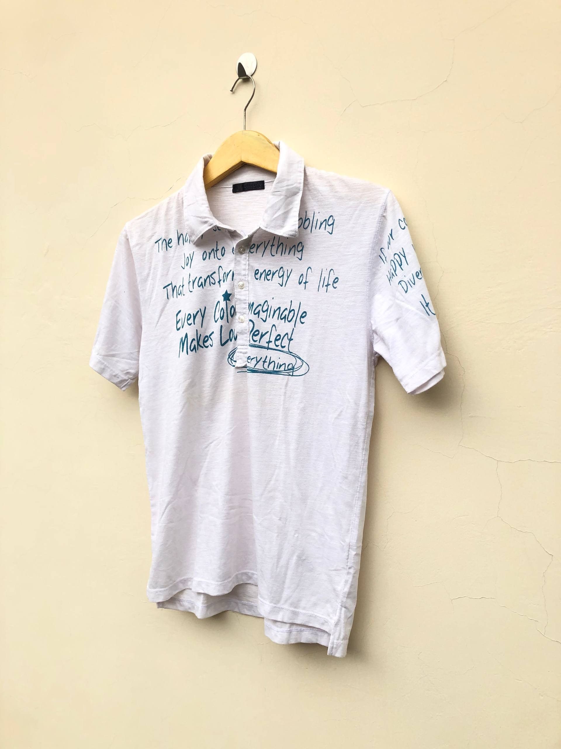 If Six Was Nine 291295=Homme poem polo shirt Size US M / EU 48-50 / 2 - 1 Thumbnail