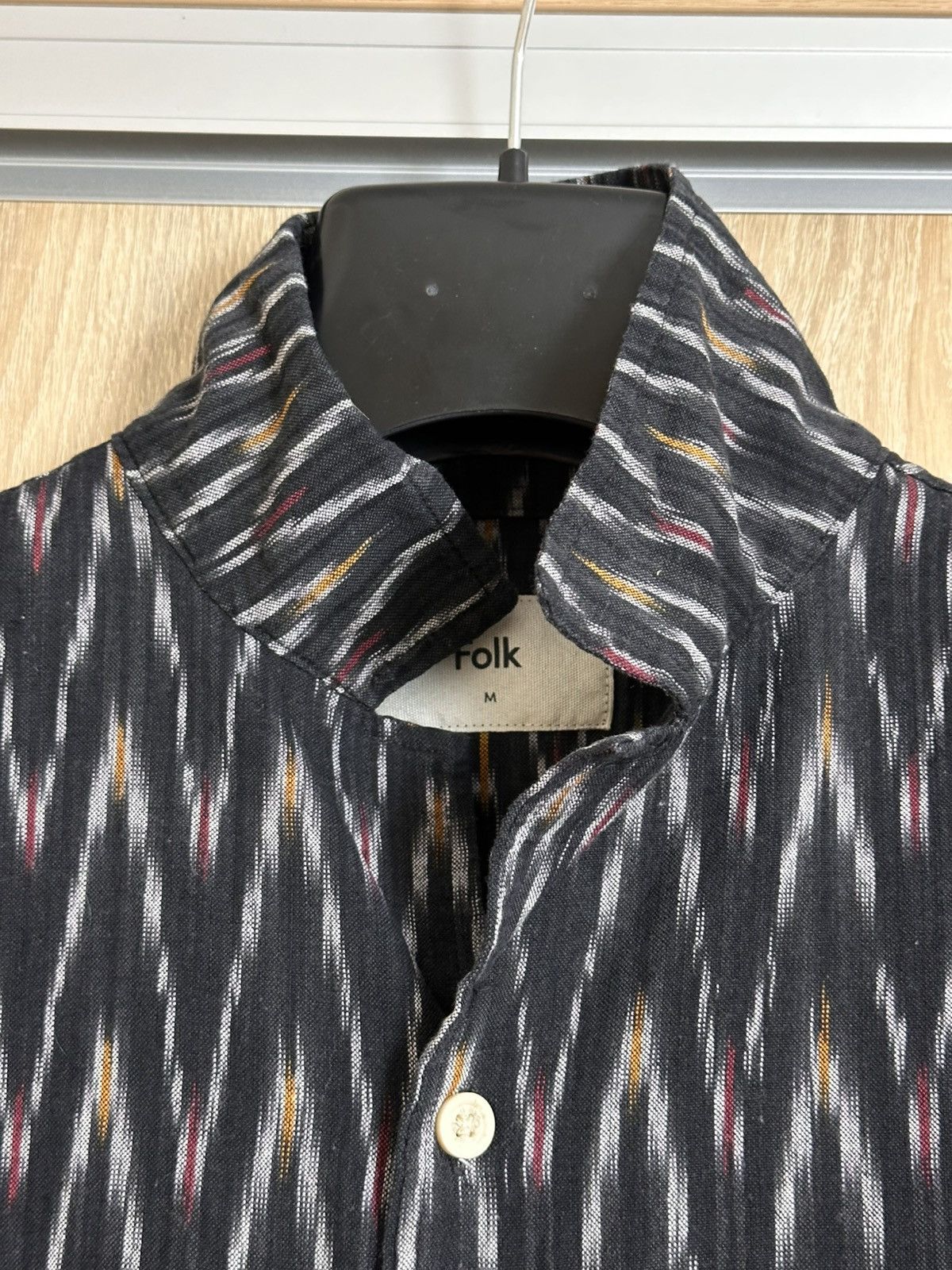 Folk 🔥 Folk Hawaiian Short Sleeve Button Up Shirt Art Print Size US M / EU 48-50 / 2 - 3 Thumbnail