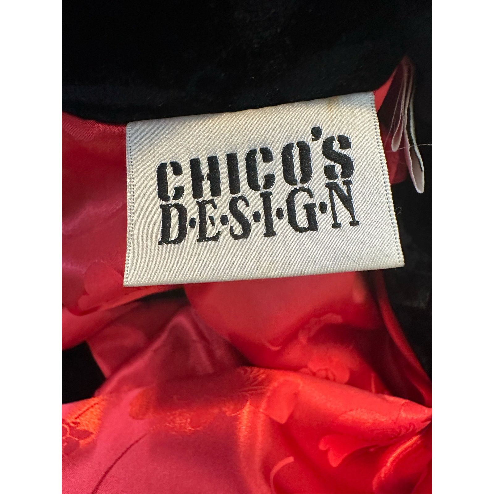 Chicos Chico's Design crushed velvet button jacket size 1 - M Size M / US 6-8 / IT 42-44 - 3 Thumbnail