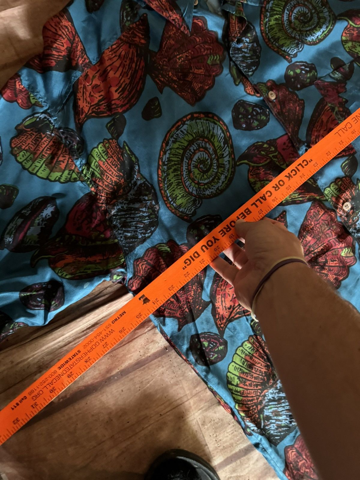 Vintage Vintage printed silk shirt Size US L / EU 52-54 / 3 - 6 Thumbnail