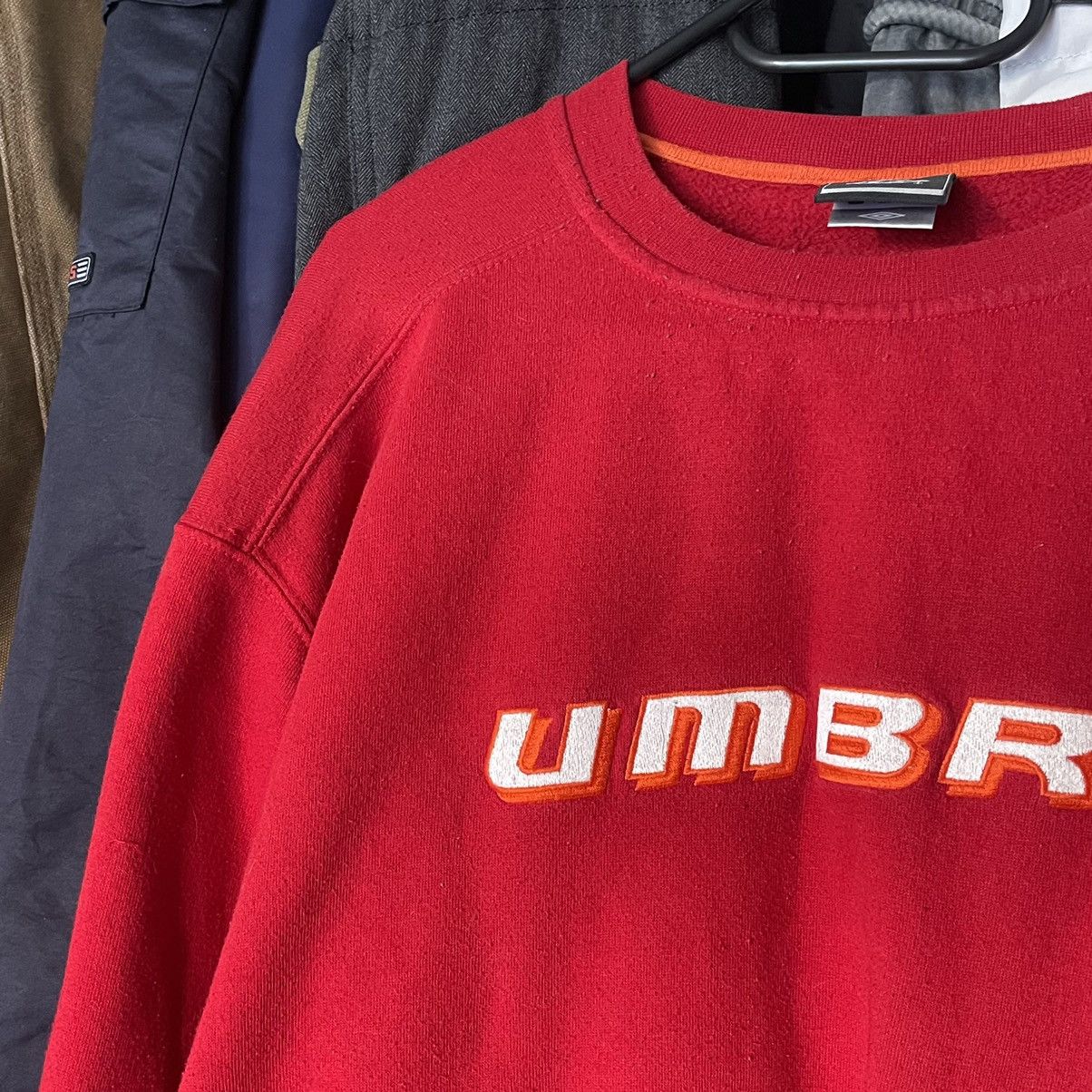 Umbro Umbro Embroidered Logo Oversized Sweatshirt Vintage 90s Size US XL / EU 56 / 4 - 7 Thumbnail