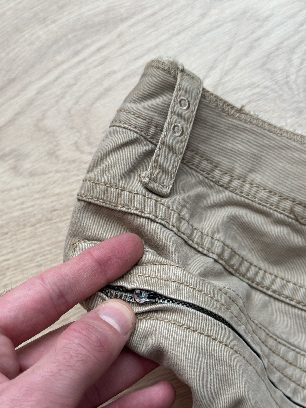 Diesel Vintage 00s Diesel Bandit Бандит y2k Archival Japanese Pants Size US 31 - 11 Thumbnail