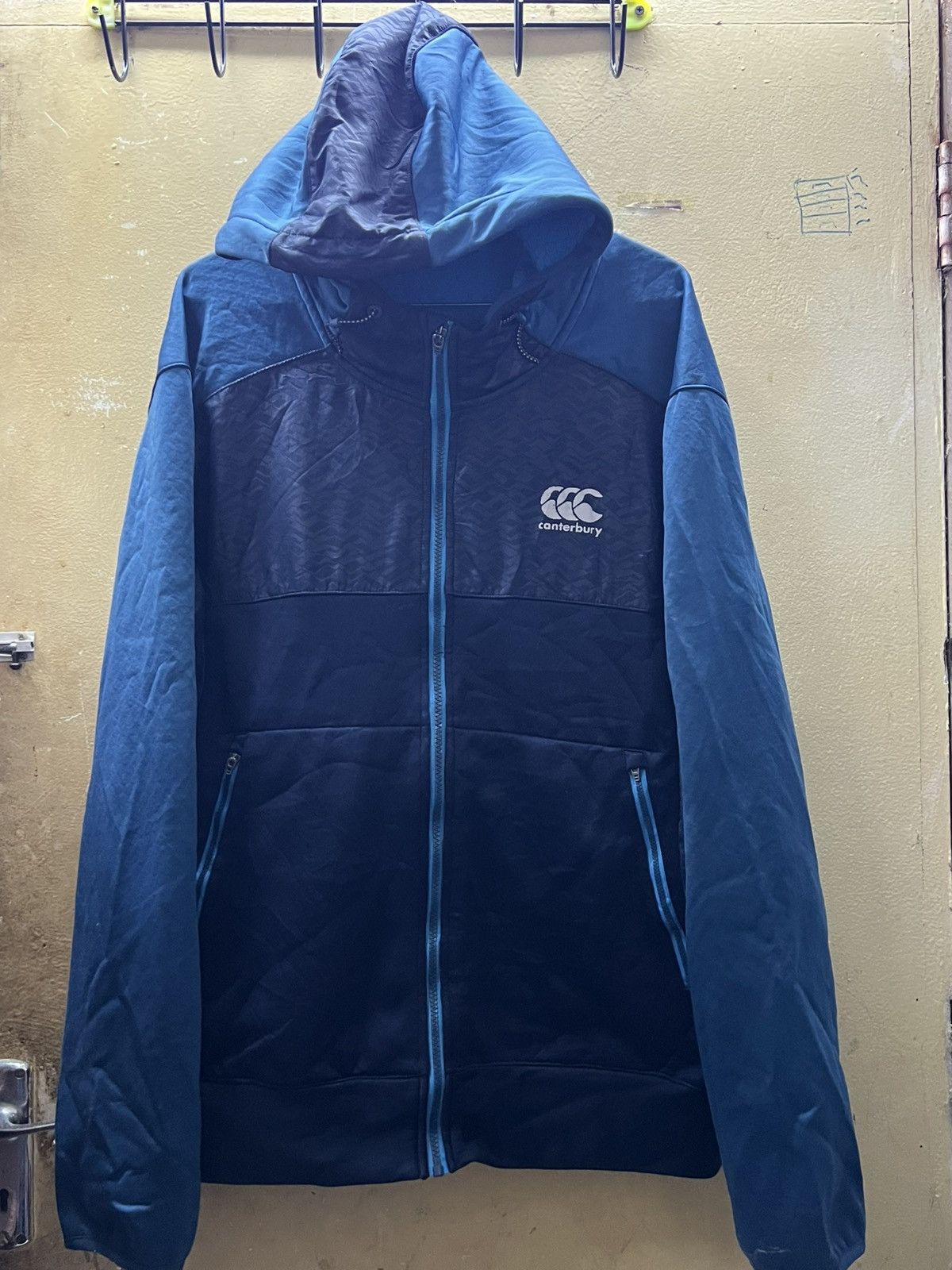 Canterbury of New Zealand CANTERBURY sweater hoodie THERMORED blue black Size US XL / EU 56 / 4 - 1 Thumbnail