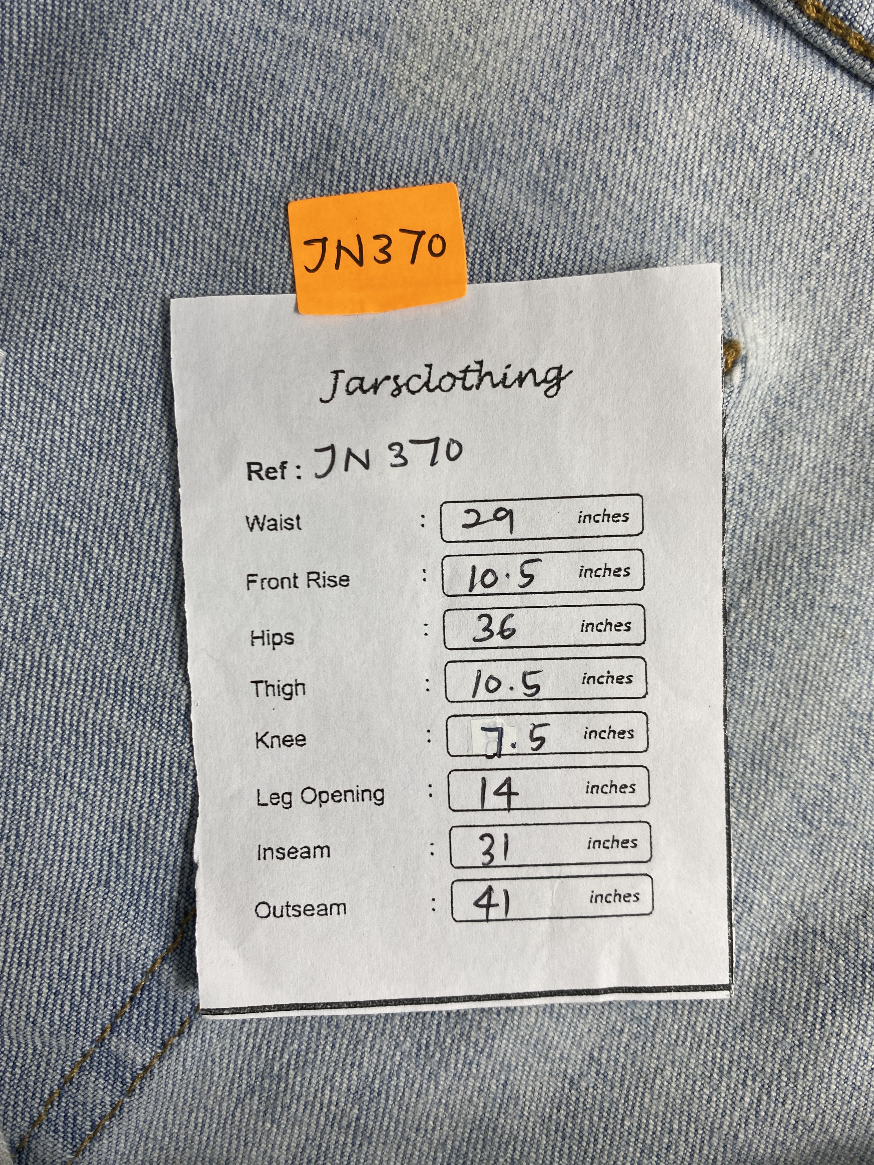 Japanese Brand Light Wash Vintage Levi's 513 Denim 29x31 -JN370 Size US 29 - 7 Thumbnail