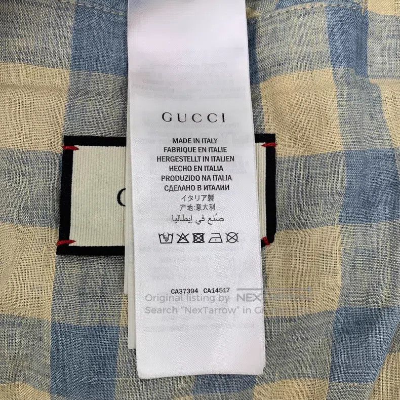Gucci Gucci Blue logo embroidered cotton lapel single-breasted l Size US L / EU 52-54 / 3 - 8 Thumbnail