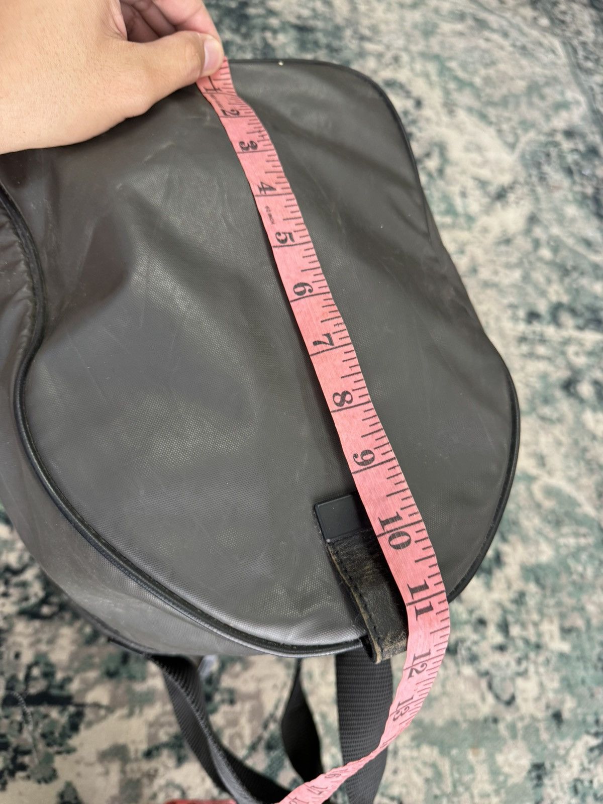 Issey Miyake × Vintage VTG ISSEY MIYAKE CANVAS & LEATHER TRAVEL BAG Size ONE SIZE - 4 Thumbnail