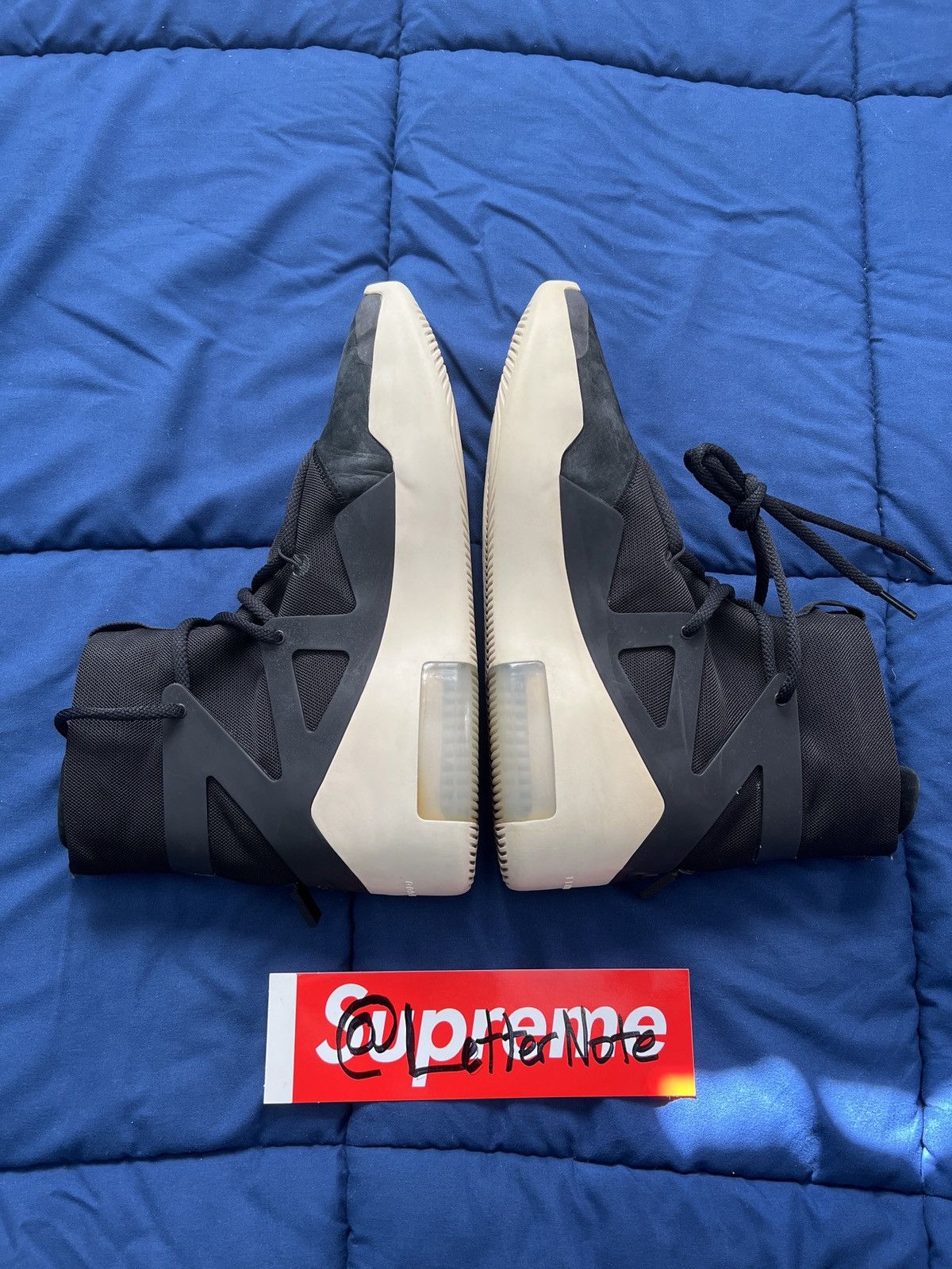 Fear of God × Nike Air Fear of God 1 ‘Black’ Size US 10 / EU 43 - 4 Thumbnail