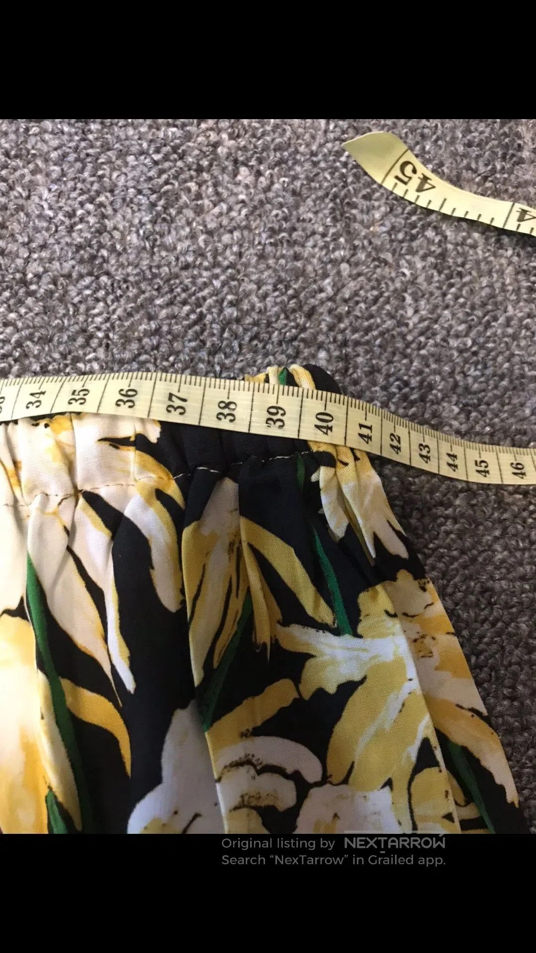 Loewe Loewe Blue White Striped Daisy Shorts. Size 39" - 9 Thumbnail