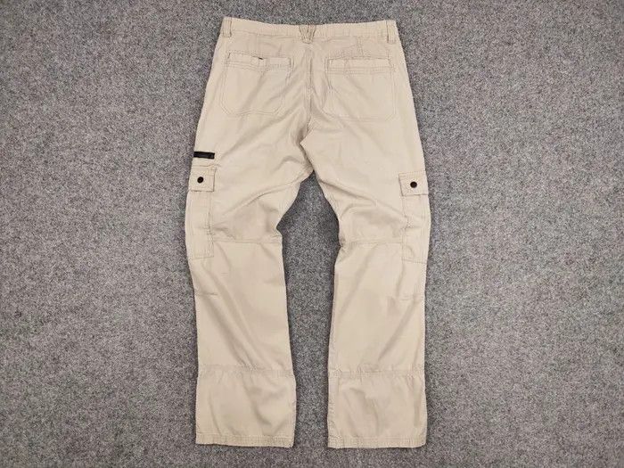 Japanese Brand Vintage 90's Cargo Pants Travis Scott Japan Pocket Beige Size US 34 / EU 50 - 6 Thumbnail
