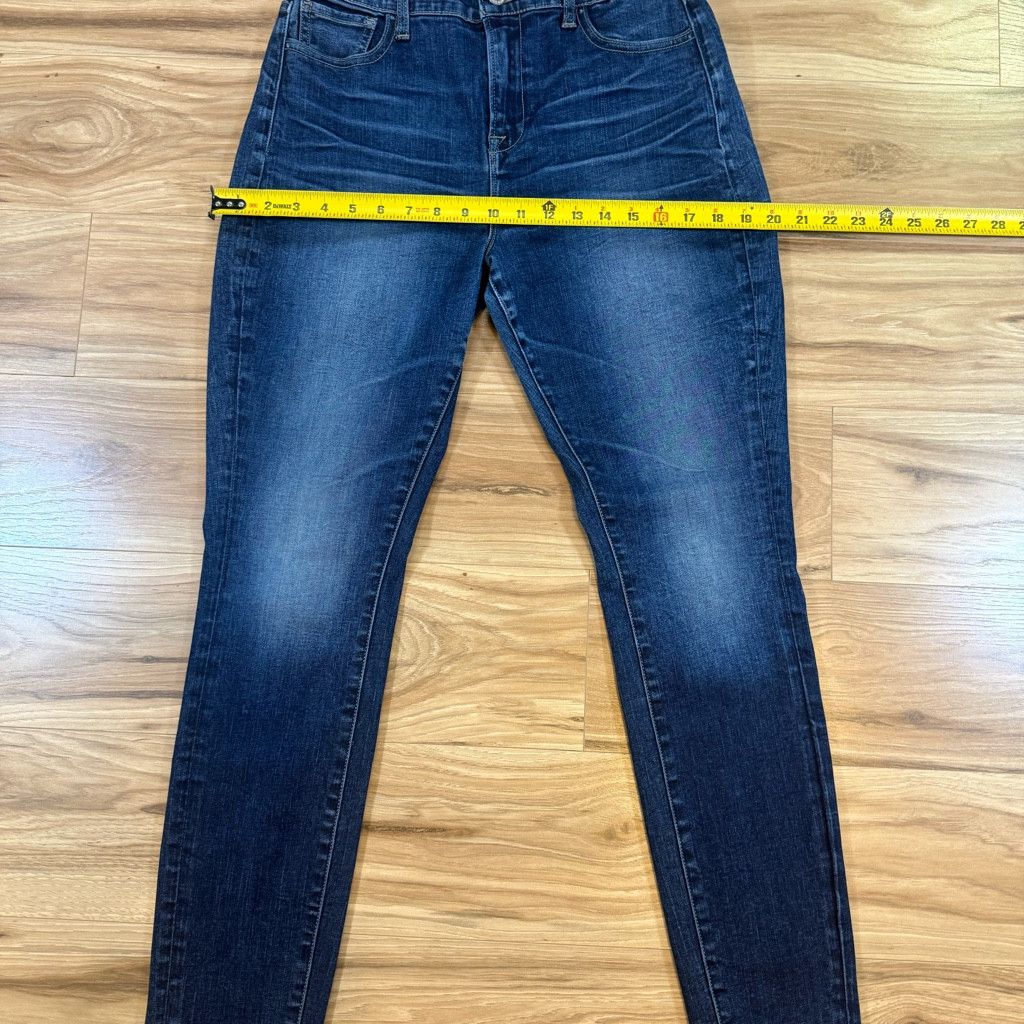 Lucky Brand Lucky Brand Olivia Skinny Jeans Dark Wash – Women’s 8 / 28 Size 24" / US 00 / IT 34 - 4 Thumbnail
