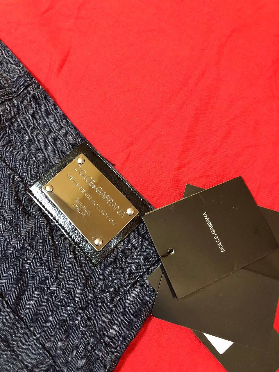 Dolce & Gabbana DOLCE & GABBANA distressed denim pants with logo Size US 33 - 10 Thumbnail