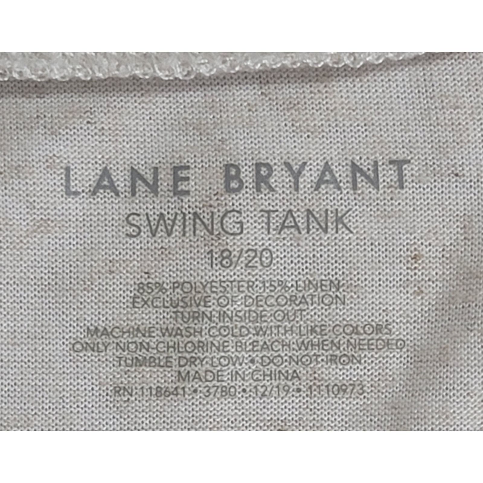 Other Lane Bryant Beige Heathered Slub Knit Top 18 20 NWOT Size XXL / US 16-18 / IT 52-54 - 4 Thumbnail