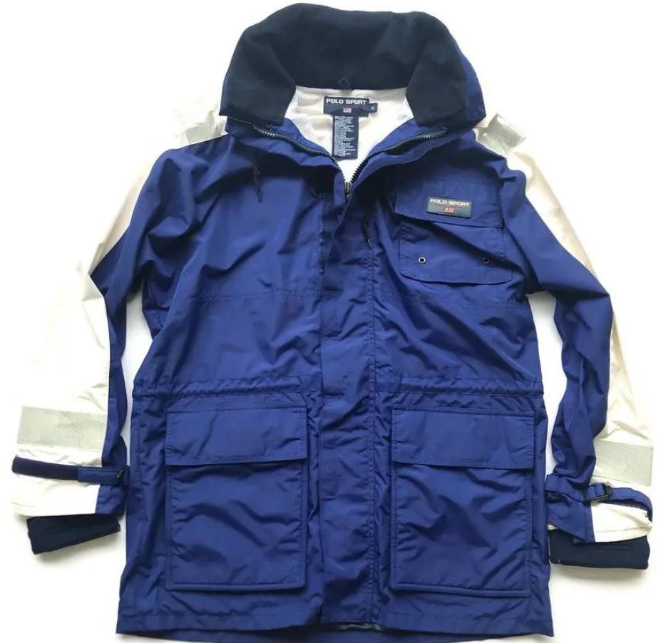 Polo Ralph Lauren Vintage Polo Ralph Lauren SPORT Firemen Hi tech Style Jacket Size US XL / EU 56 / 4 - 5 Thumbnail