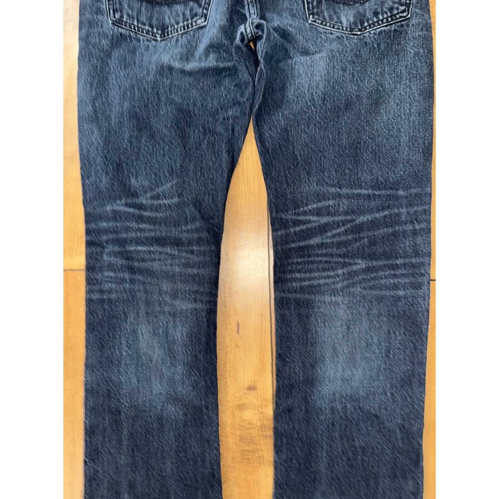 Denime Bullhead Denim Jeans Men’s 32x30 Slim Fit Dark Wash Stretch Low Rise Size US 32 / EU 48 - 7 Thumbnail