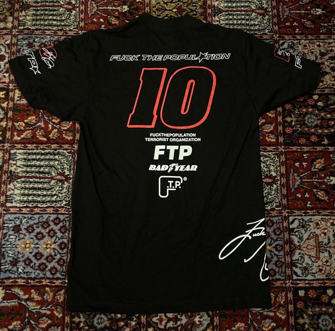 Fuck The Population FTP racing Tee Size US M / EU 48-50 / 2 - 2 Thumbnail
