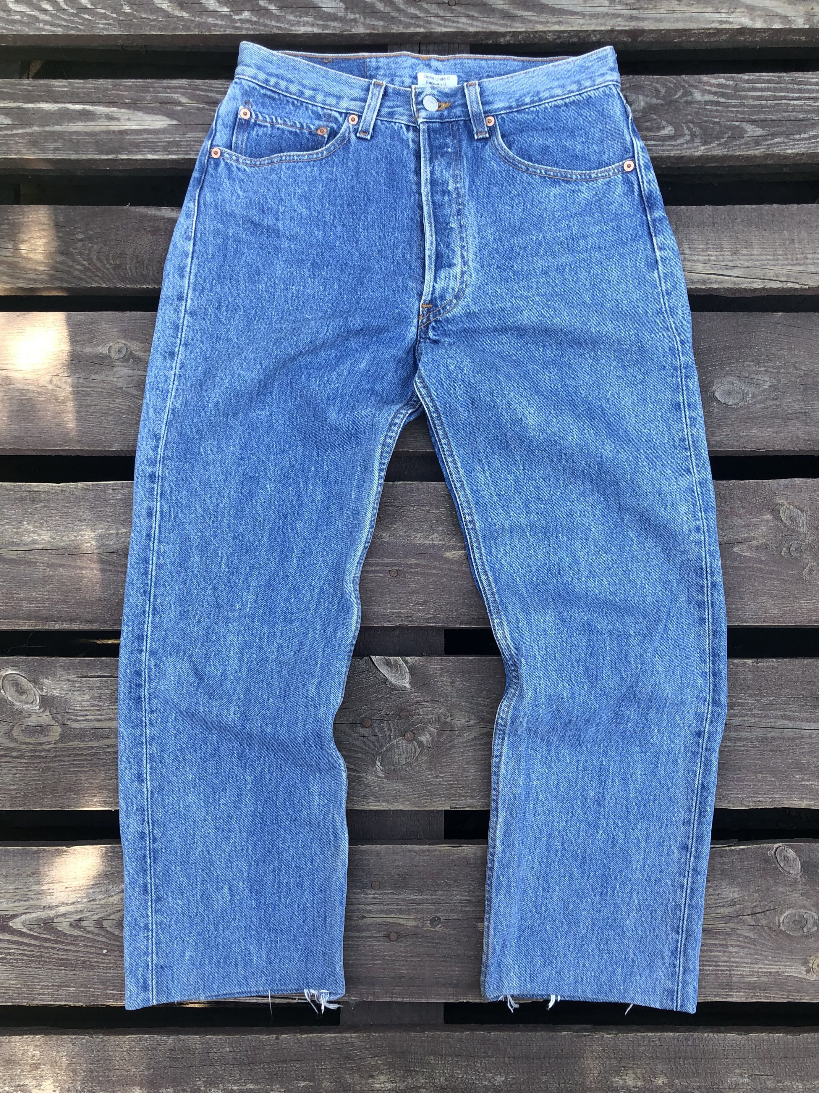 Levi's Levis 501 Vintage Denim Jeans Made in USA Size W31 L34 Size US 31 - 2 Thumbnail