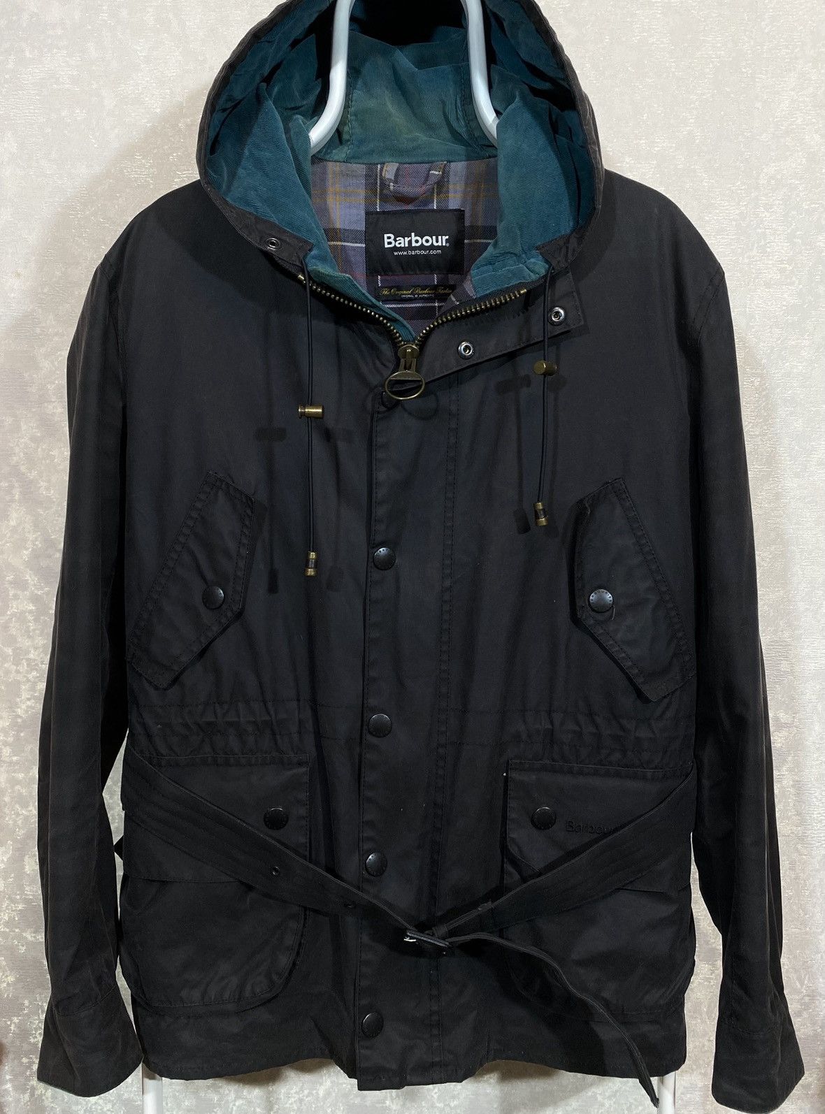 Barbour Barbour Durham Walking Wax Men Jacket Size US L / EU 52-54 / 3 - 1 Thumbnail